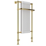 JTP Grosvenor Polished Gold 1130mm x 553mm Traditional Towel Radiator Cut Out